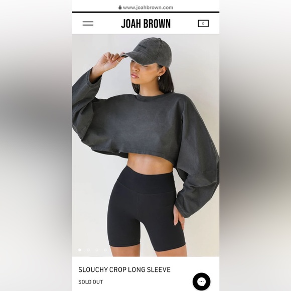 Slouchy crop long sleeve - Picture 5 of 6